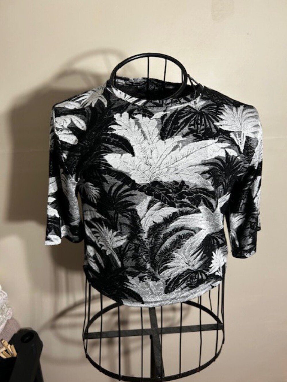 🍋‍🟩 top shop topshop womens size 0 blouse shirt petite extra small